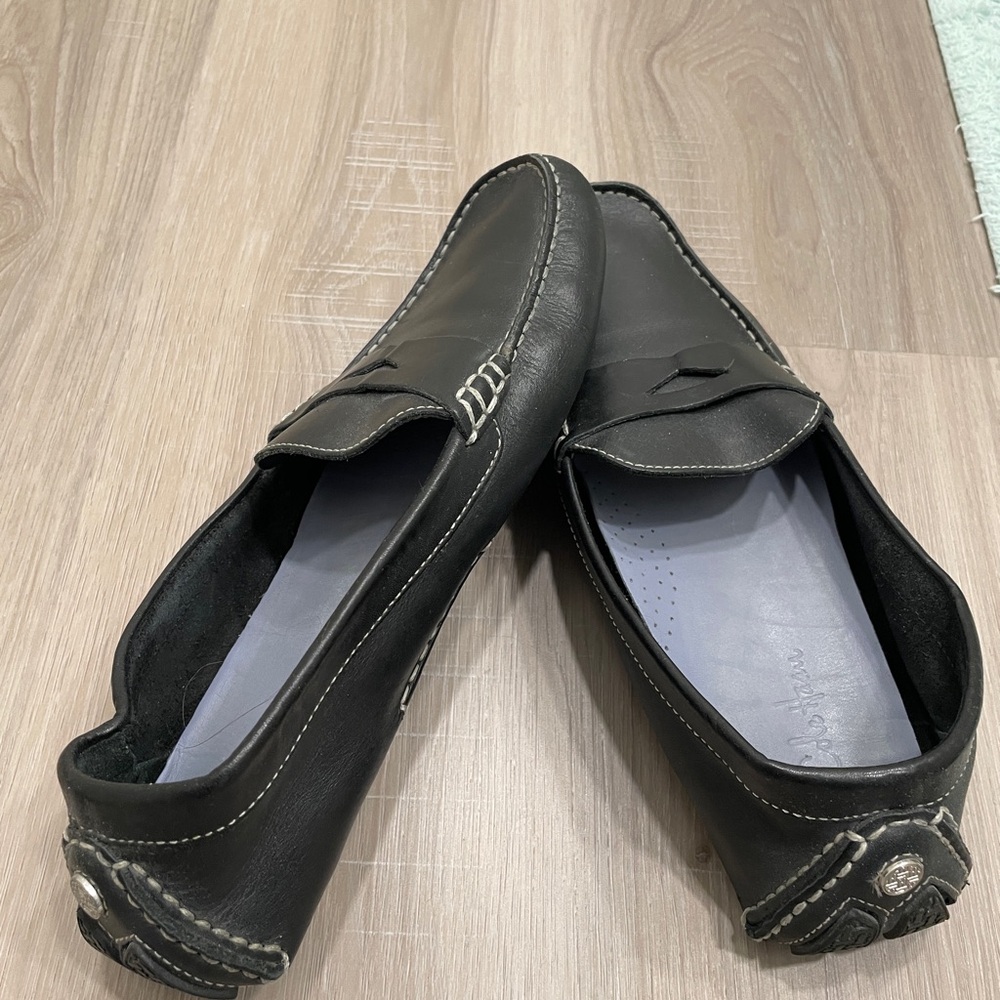 Cole Haan Black Leather Loafers